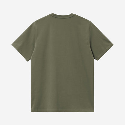 Carhartt WIP Chase Tshirt Leaf, vue de face