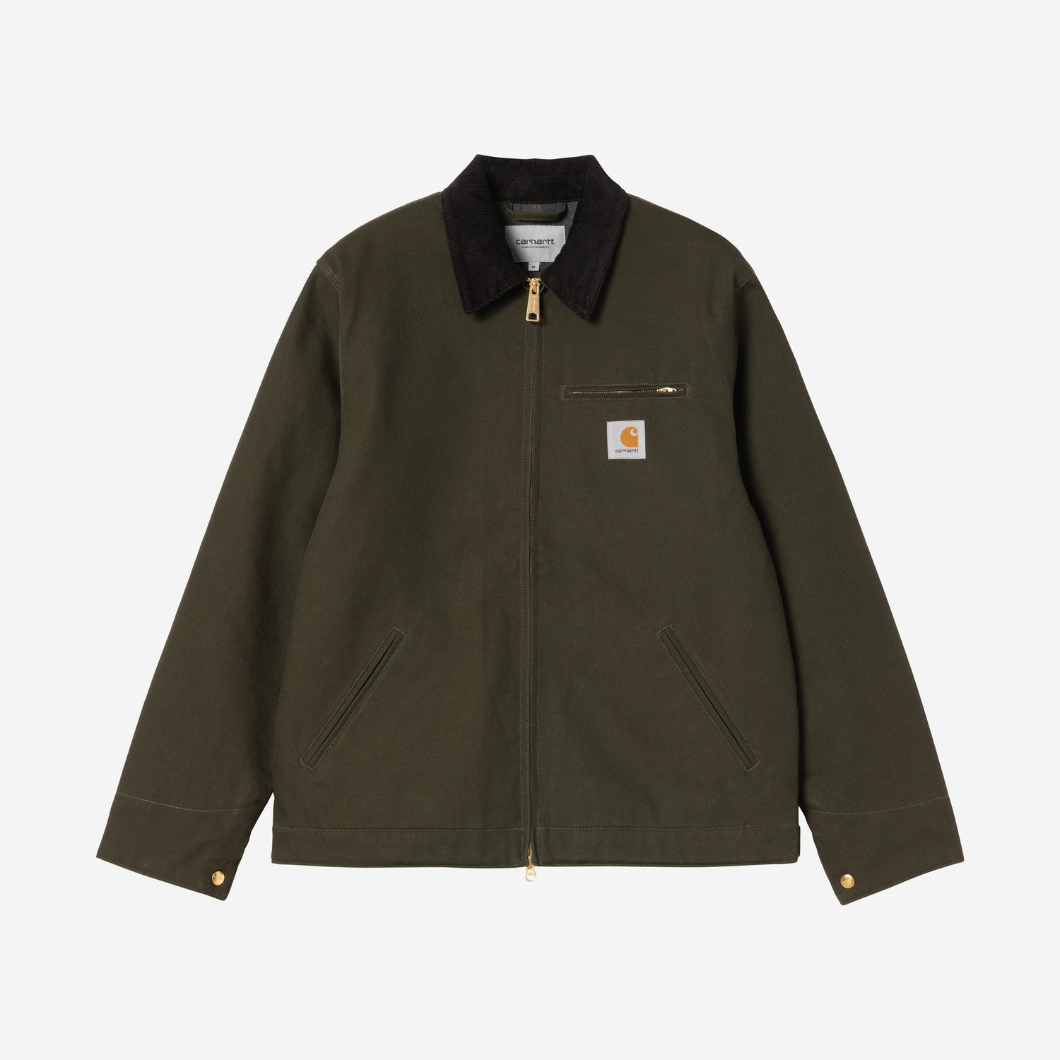 Carhartt WIP Detroit Jacket (Winter) Olive/Black, Carhartt WIP disponible chez For The Week à Ajaccio