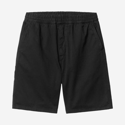 Carhartt WIP Flint Short Black, vue de face