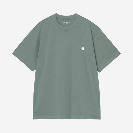Carhartt WIP Madison Tshirt Velvet Green, Carhartt WIP disponible chez For The Week à Ajaccio