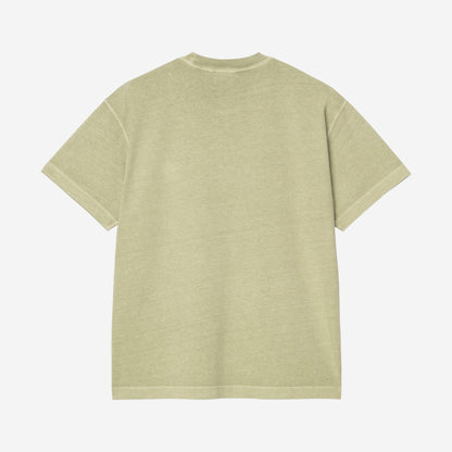 Carhartt WIP Nelson Tshirt Gentle Green, vue de face