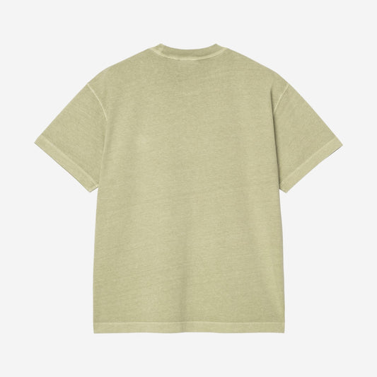 Carhartt WIP Nelson Tshirt Gentle Green, vue de face