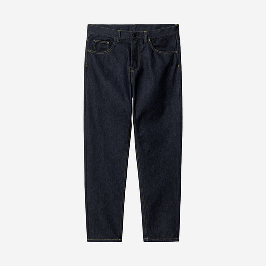 Carhartt WIP Newel Pant Blue One Wash, Carhartt WIP disponible chez For The Week à Ajaccio