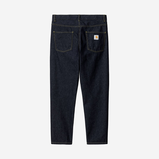 Carhartt WIP Newel Pant Blue One Wash, vue de face