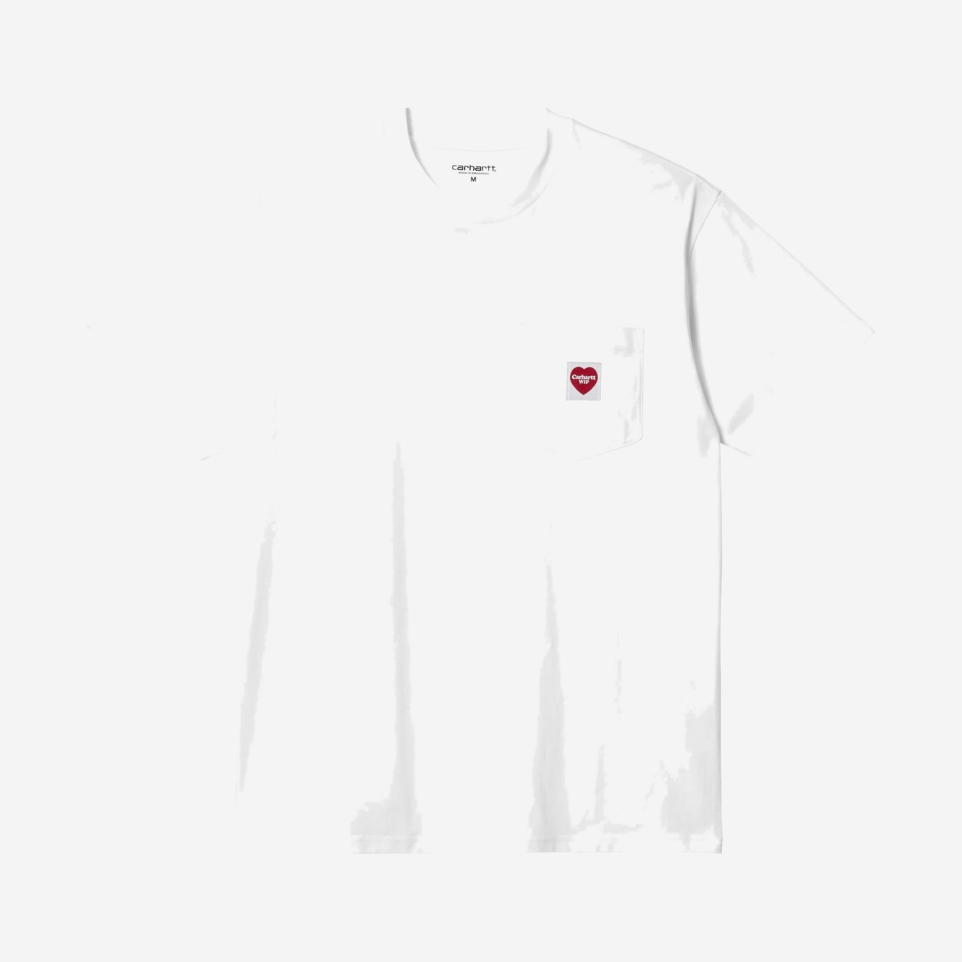 Carhartt WIP Pocket Heart Tshirt White, Carhartt WIP disponible chez For The Week à Ajaccio