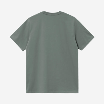 Carhartt WIP Pocket Tshirt Velvet Green, vue de face