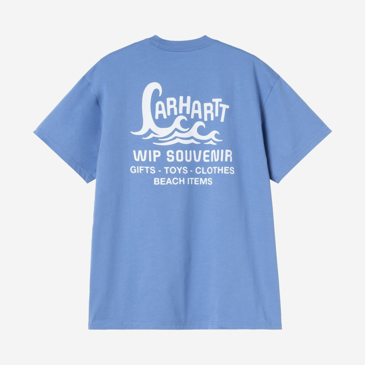 Carhartt WIP Waves Tshirt Caraçao, vue de face