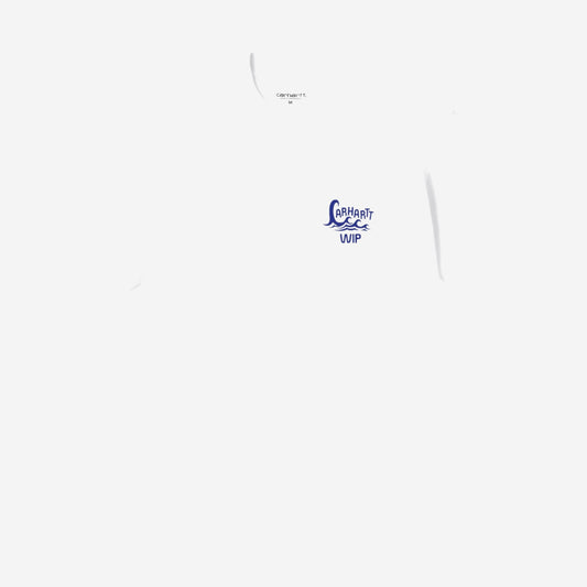 Carhartt WIP Waves Tshirt White, Carhartt WIP disponible chez For The Week à Ajaccio