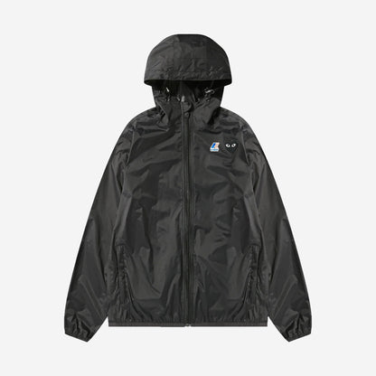 Comme des Garçons PLAY x K-Way Black, Comme des Garçons PLAY x K-Way disponible chez For The Week à Ajaccio