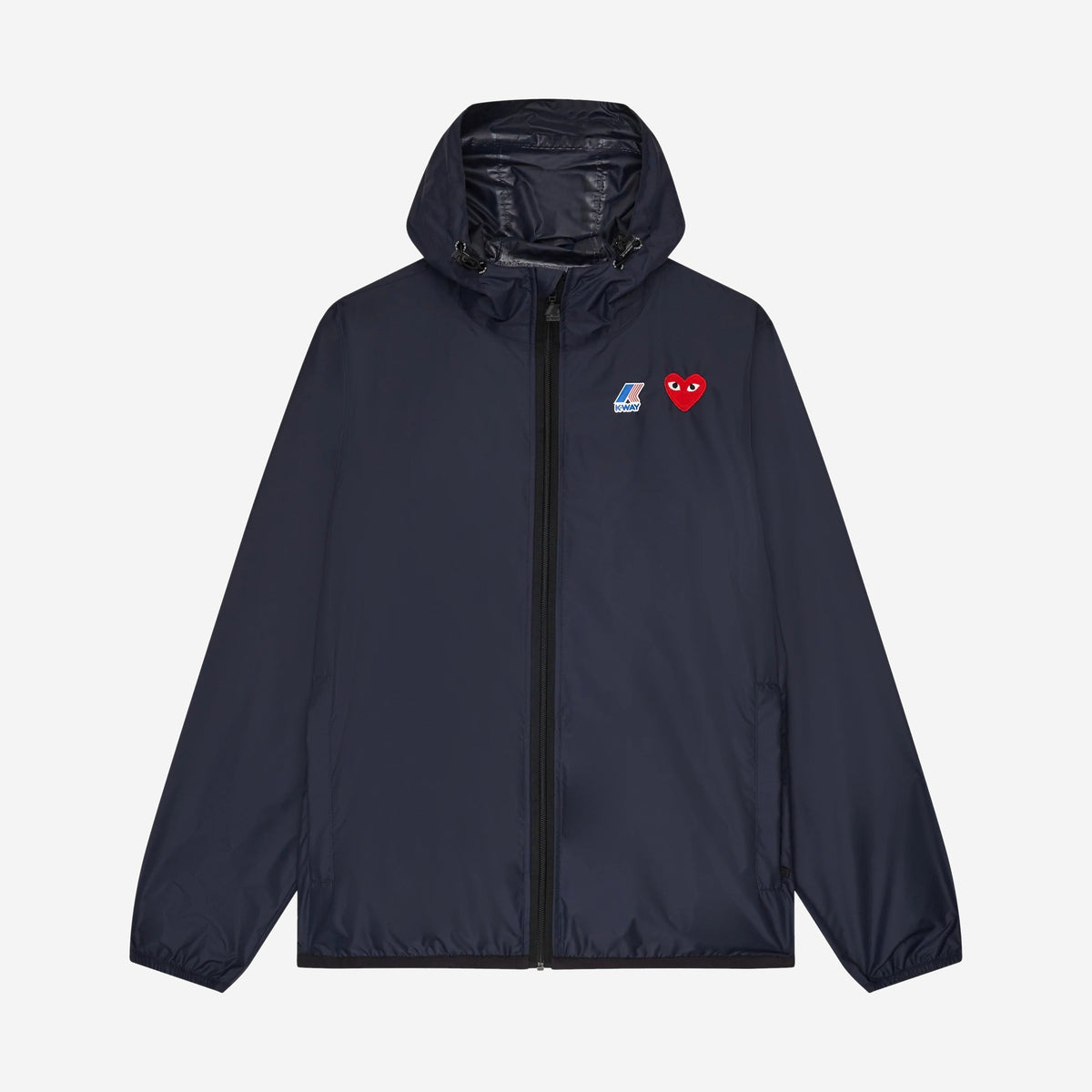 Comme des Garçons PLAY x K-Way Navy, Comme des Garçons PLAY x K-Way disponible chez For The Week à Ajaccio