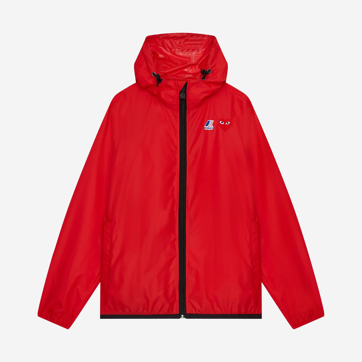 Comme des Garçons PLAY x K-Way Red, Comme des Garçons PLAY x K-Way disponible chez For The Week à Ajaccio