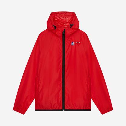 Comme des Garçons PLAY x K-Way Red, Comme des Garçons PLAY x K-Way disponible chez For The Week à Ajaccio