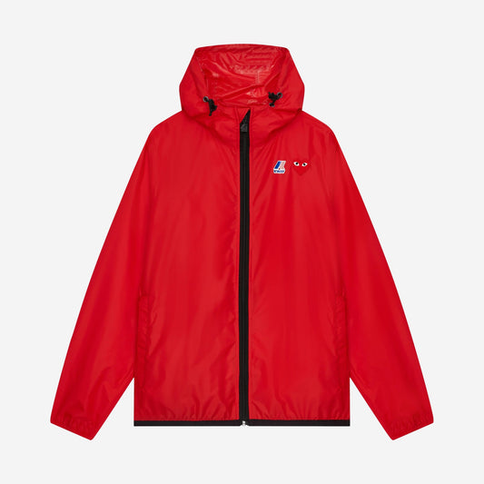 Comme des Garçons PLAY x K-Way Red, Comme des Garçons PLAY x K-Way disponible chez For The Week à Ajaccio