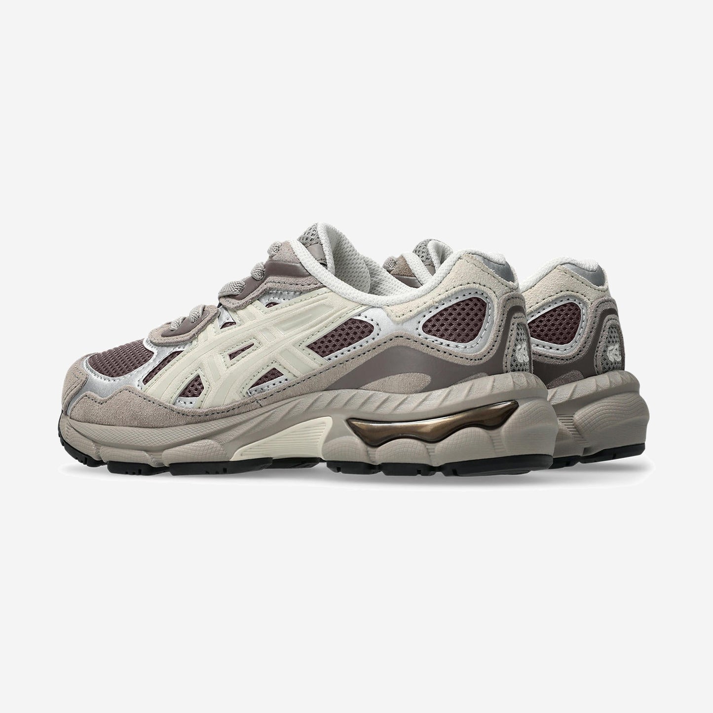 Asics GEL-NYC PS Cocoa Powder Cream, vue trois-quarts