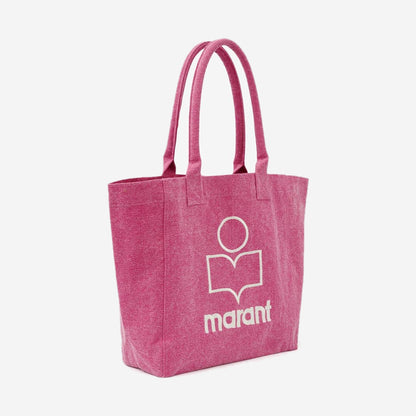 Isabel Marant Small Yenky Pink, vue de trois-quarts