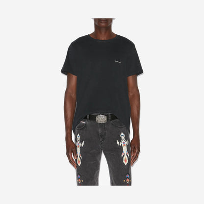 Isabel Marant Tshirt Zafferh Noir délavé, vue de dos