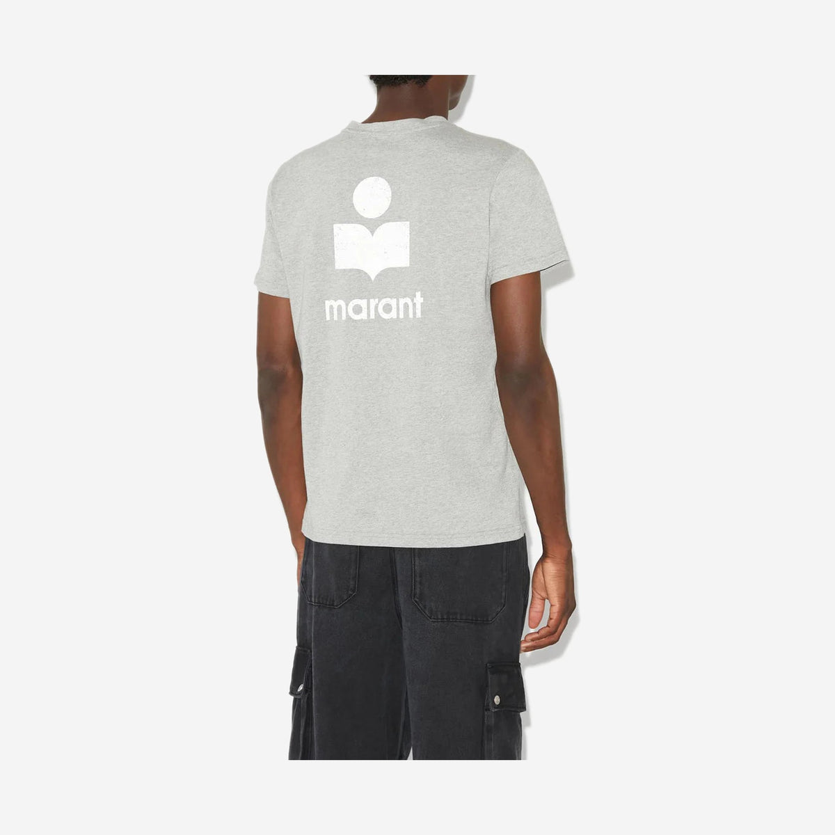 Isabel Marant Tshirt Zafferh Gris chiné, vue de détail