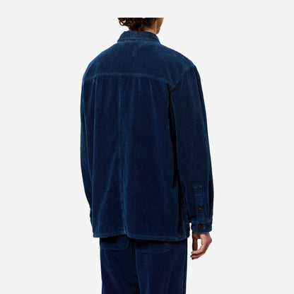 Isabel Marant Veste Arzur Bleu indigo portée, vue de dos