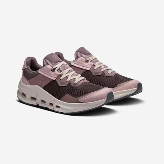 On Running Cloudnova Rift Pebble / Grape, vue de profil