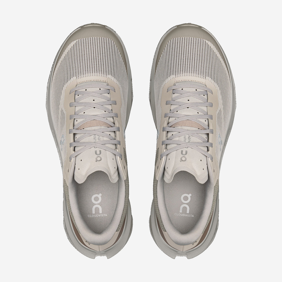 On Running Cloudvista 3 Fog Pearl Fog Pearl, talon, chez Size Ajaccio