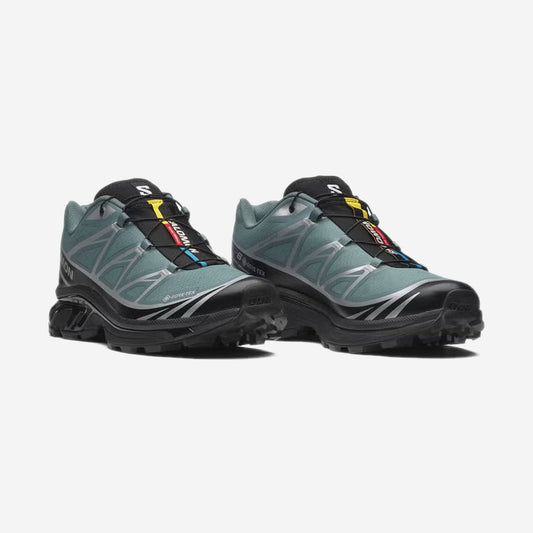 Salomon XT-6 Gore-Tex North Atlantic / Black, vue de profil