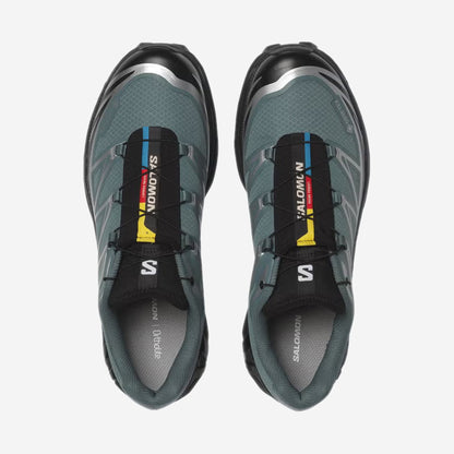 Salomon XT-6 Gore-Tex North Atlantic / Black, vue de trois-quarts