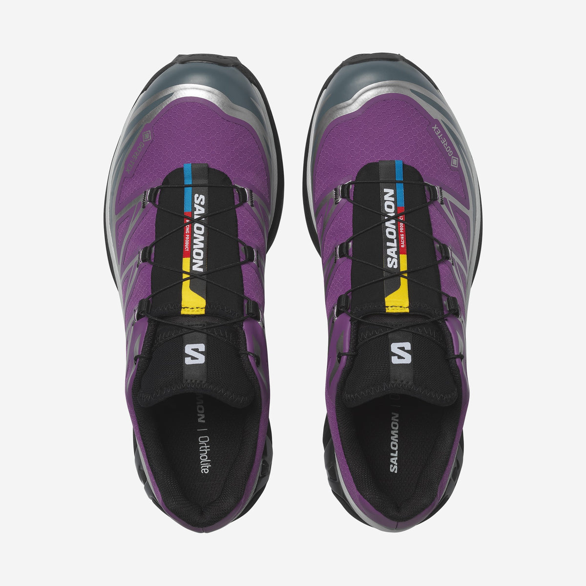 Salomon XT-6 Gore-Tex Concord Grape / Stormy Weathe, vue de trois-quarts