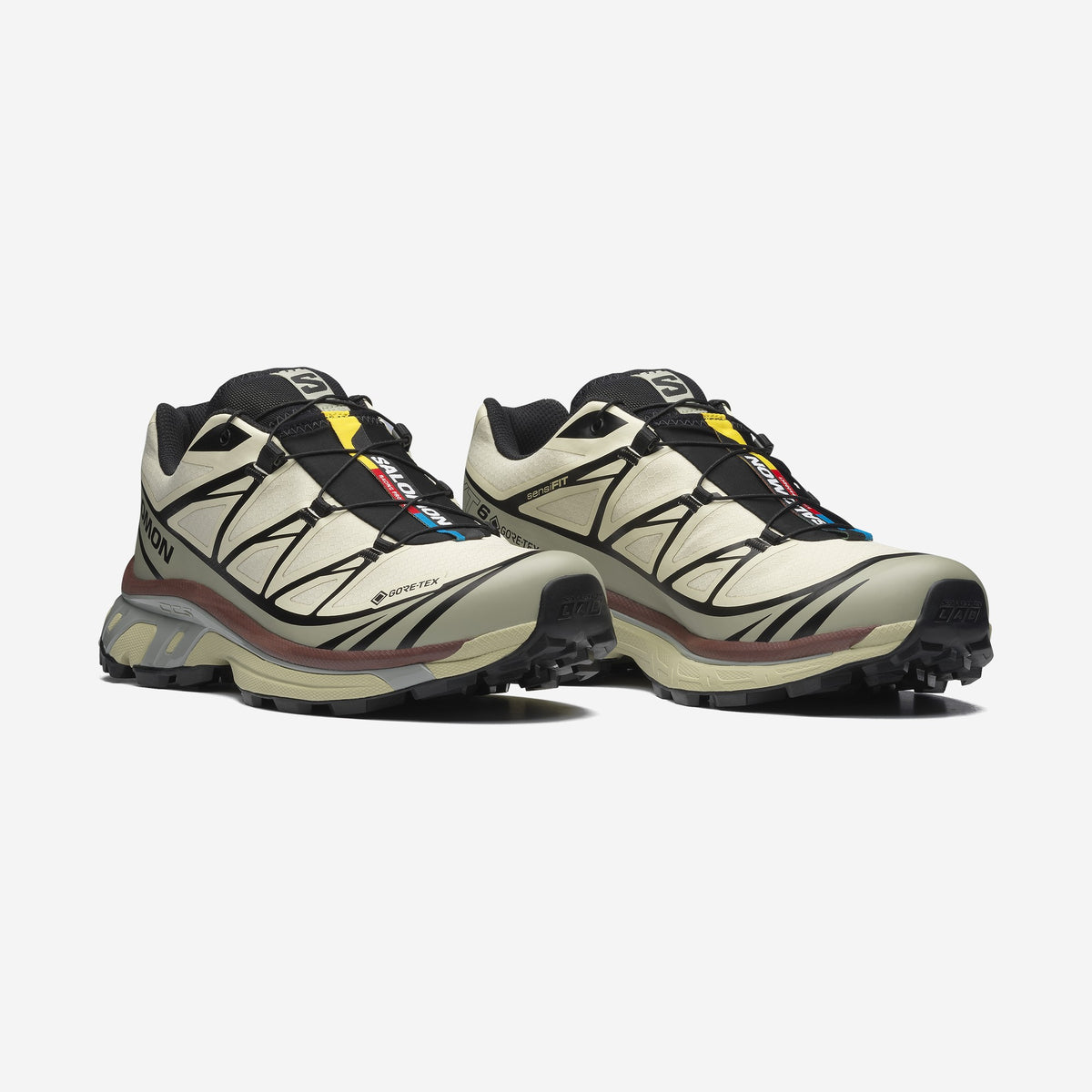 Salomon XT-6 GTX Asparagus Green / Tea, vue de profil