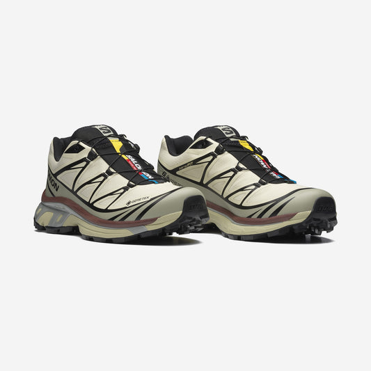 Salomon XT-6 GTX Asparagus Green / Tea, vue de profil