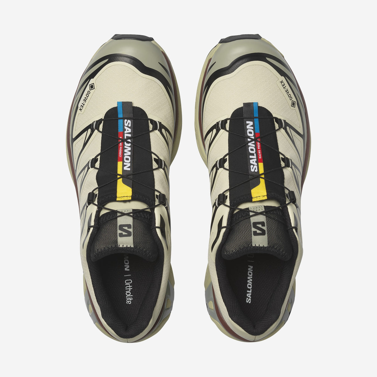 Salomon XT-6 GTX Asparagus Green / Tea, vue de trois-quarts