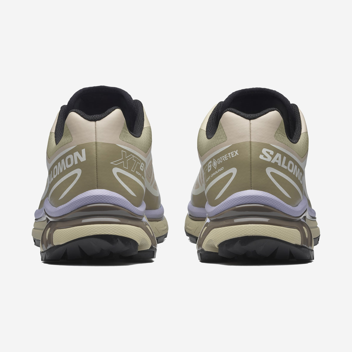 Salomon XT-6 GTX Eucalyptus / Silver Sage, vue de dos