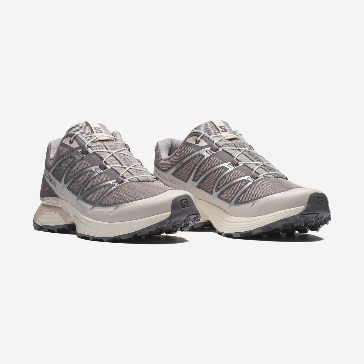 Salomon XT Pathway 2 Gull FTW Silver, vue de trois-quarts