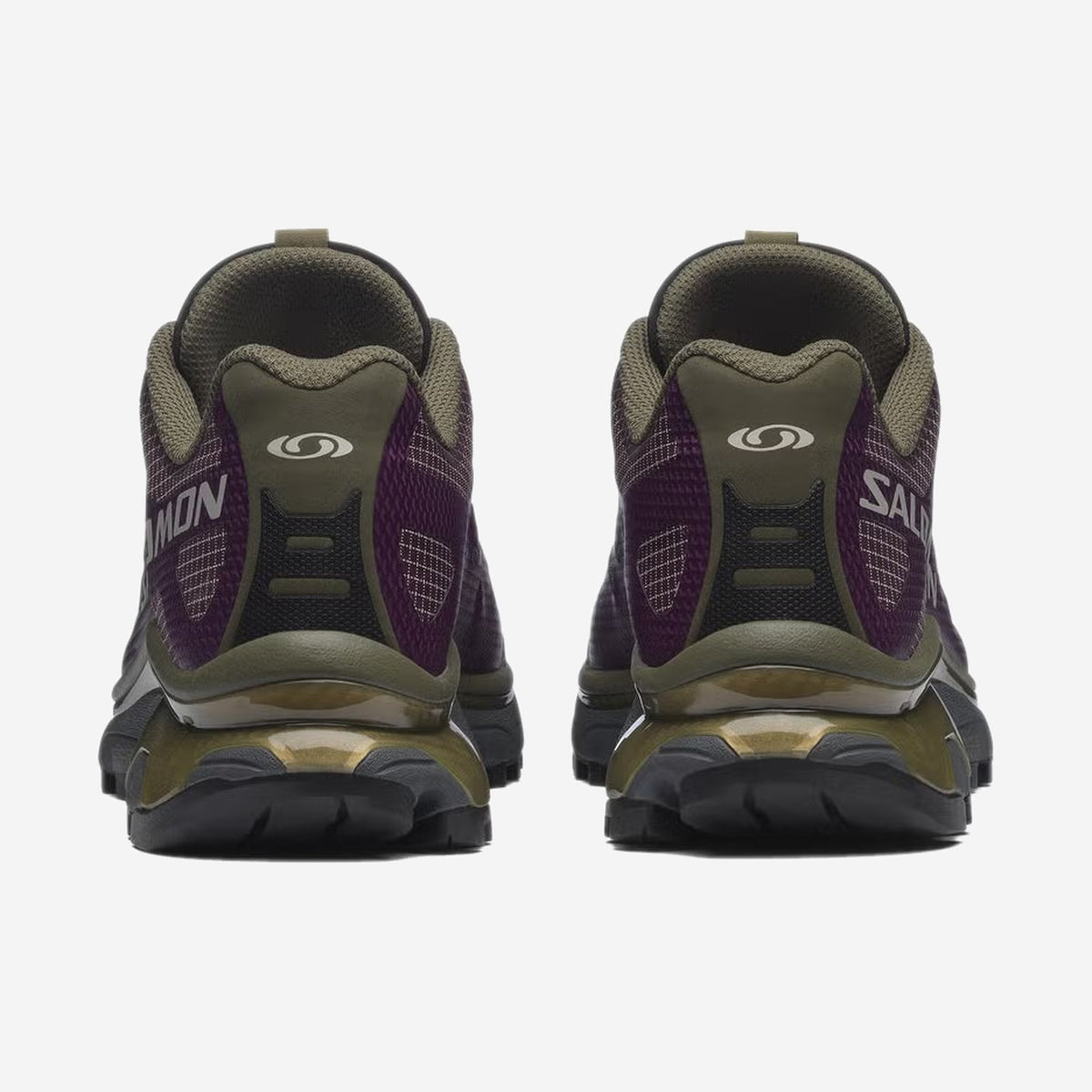 Salomon XT4 GTX Maroon Banner / Winter Bloom, vue de dos