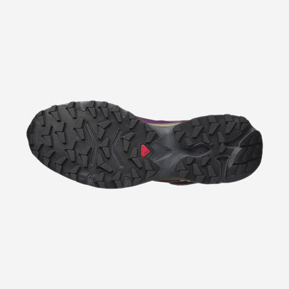Salomon XT4 GTX Maroon Banner / Winter Bloom, vue de détail