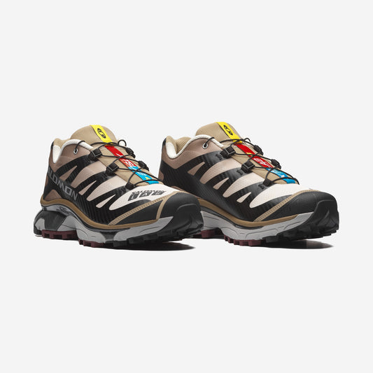 Salomon XT4 OG Black Desert Tan, vue de profil