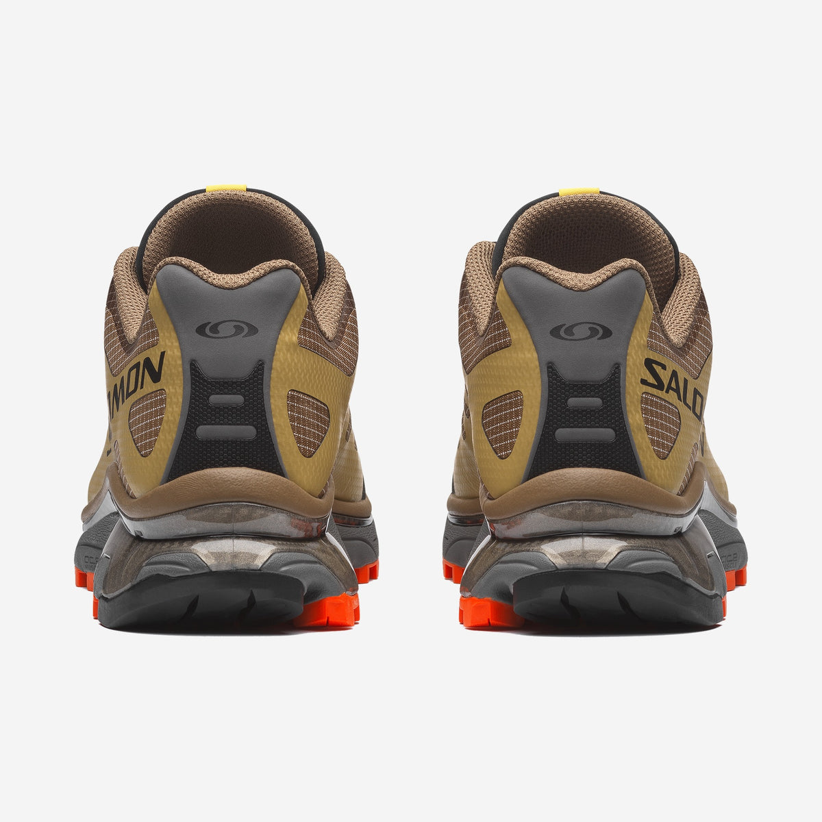 Salomon XT4 OG GTX Coyote Brown Willow Dragon Fire, vue de dos