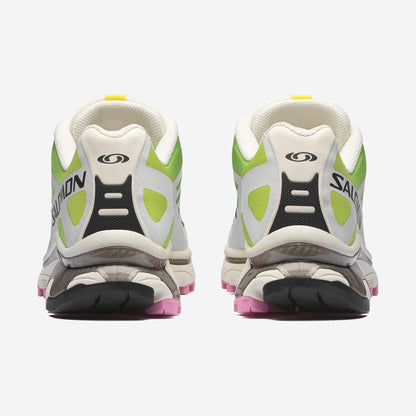 Salomon XT4 OG Vanilla Ice Acid Lime, vue de dos