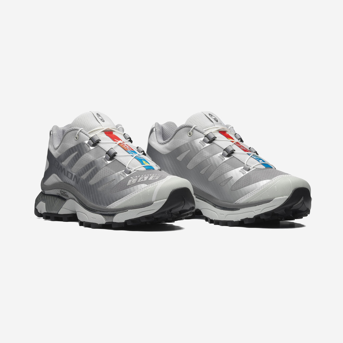 Salomon XT4 Sharkskin / Dawn Blue, vue de profil