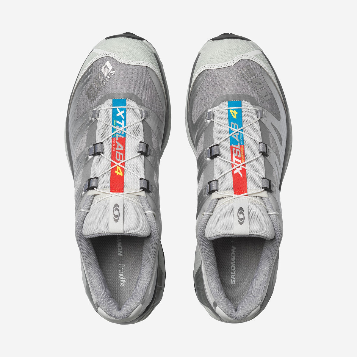 Salomon XT4 Sharkskin / Dawn Blue, vue de trois-quarts