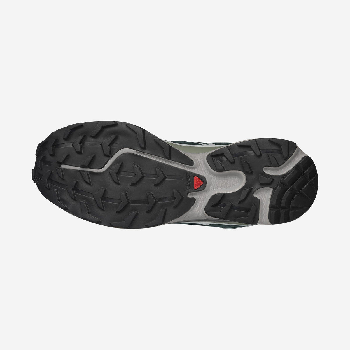 Salomon XT6 Bistro Green / Green Milieu, vue de dos