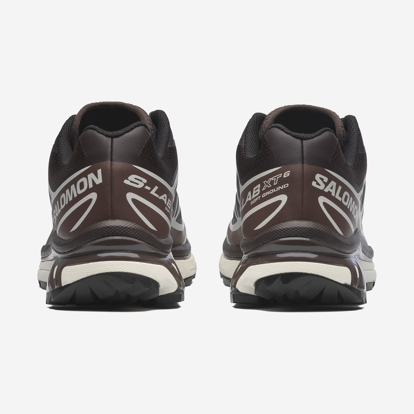 Salomon XT6 Black Coffee French Roast, vue de dos