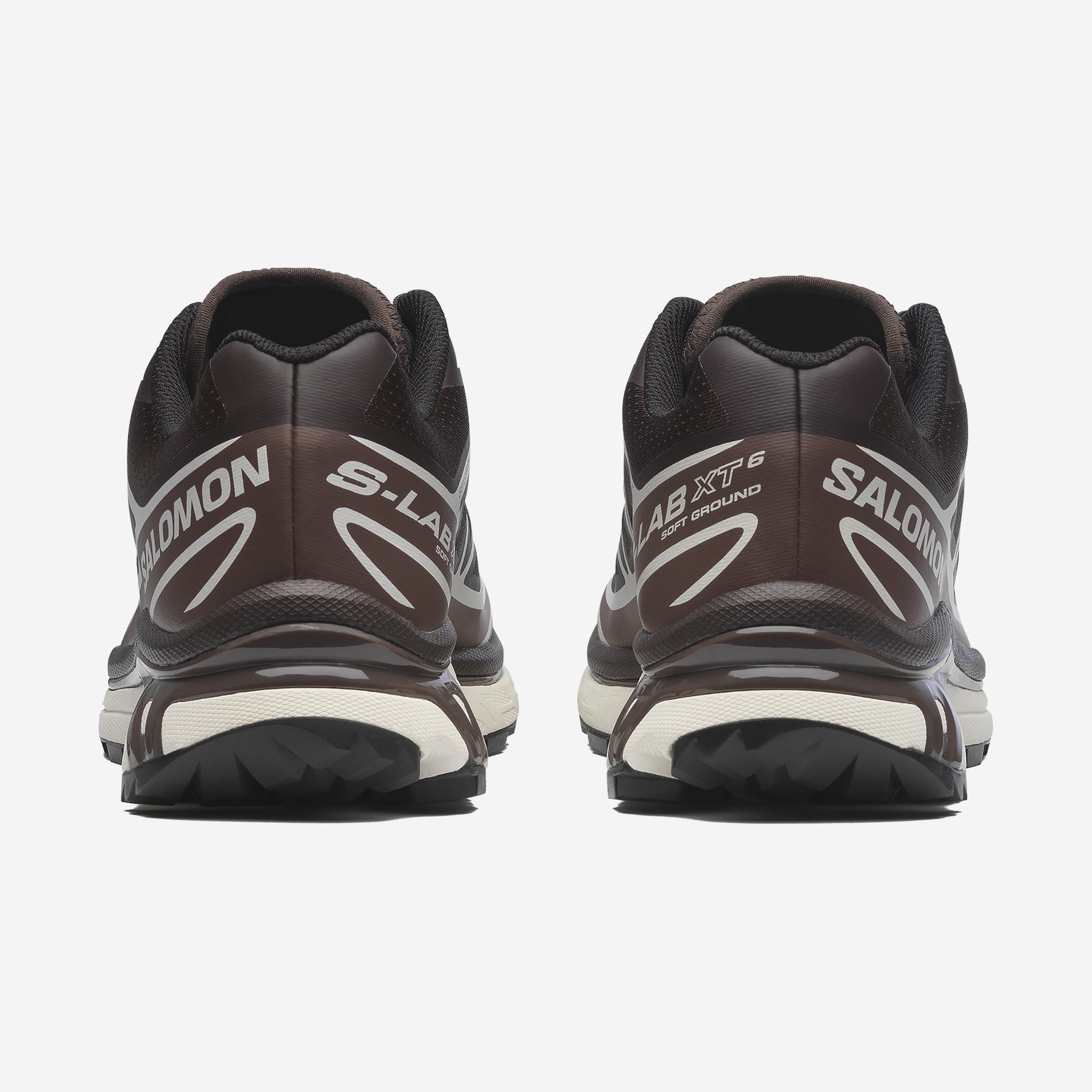 Salomon XT6 Black Coffee French Roast, vue de dos
