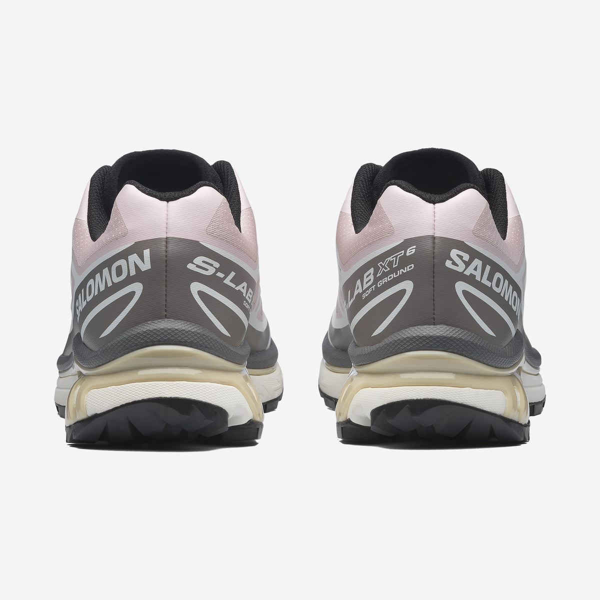 Salomon XT6 Cloudburst Icy Pink, vue de trois-quarts