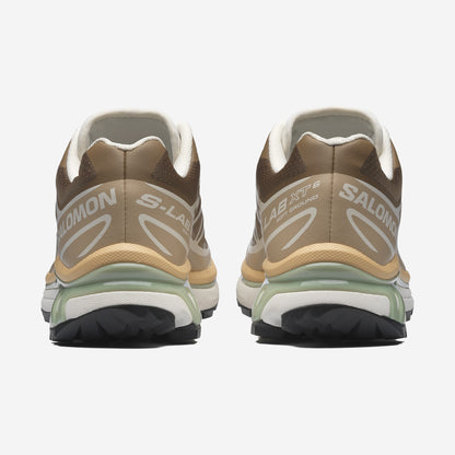 Salomon XT6 Coyote Brown / Safari, vue de dos
