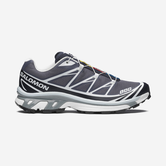 Salomon XT6 Grisaille / Blue Nights, sneaker XT-6, disponible chez Size à Ajaccio