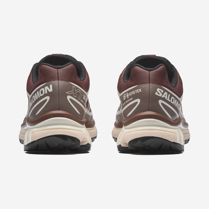 Salomon XT6 GTX Bitter Chocolate Iron Vanilla Ice, vue de dos