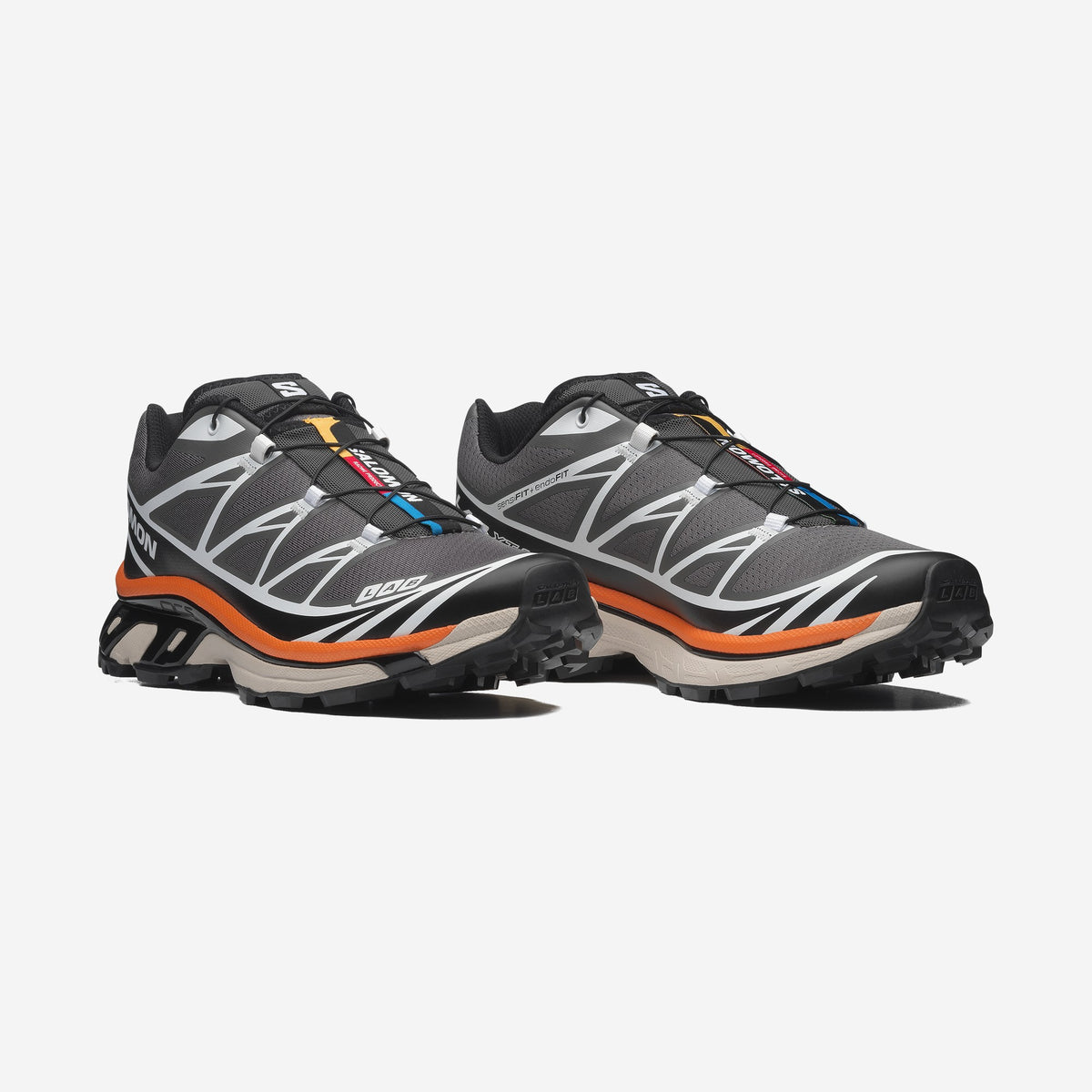 Salomon XT6 Pewter Black, vue de profil