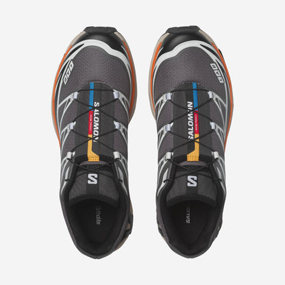 Salomon XT6 Pewter Black, vue de trois-quarts