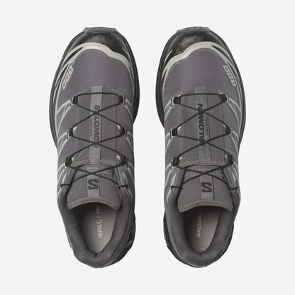 Salomon XT6 Protective Castlerock Black Paloma, vue de dessus