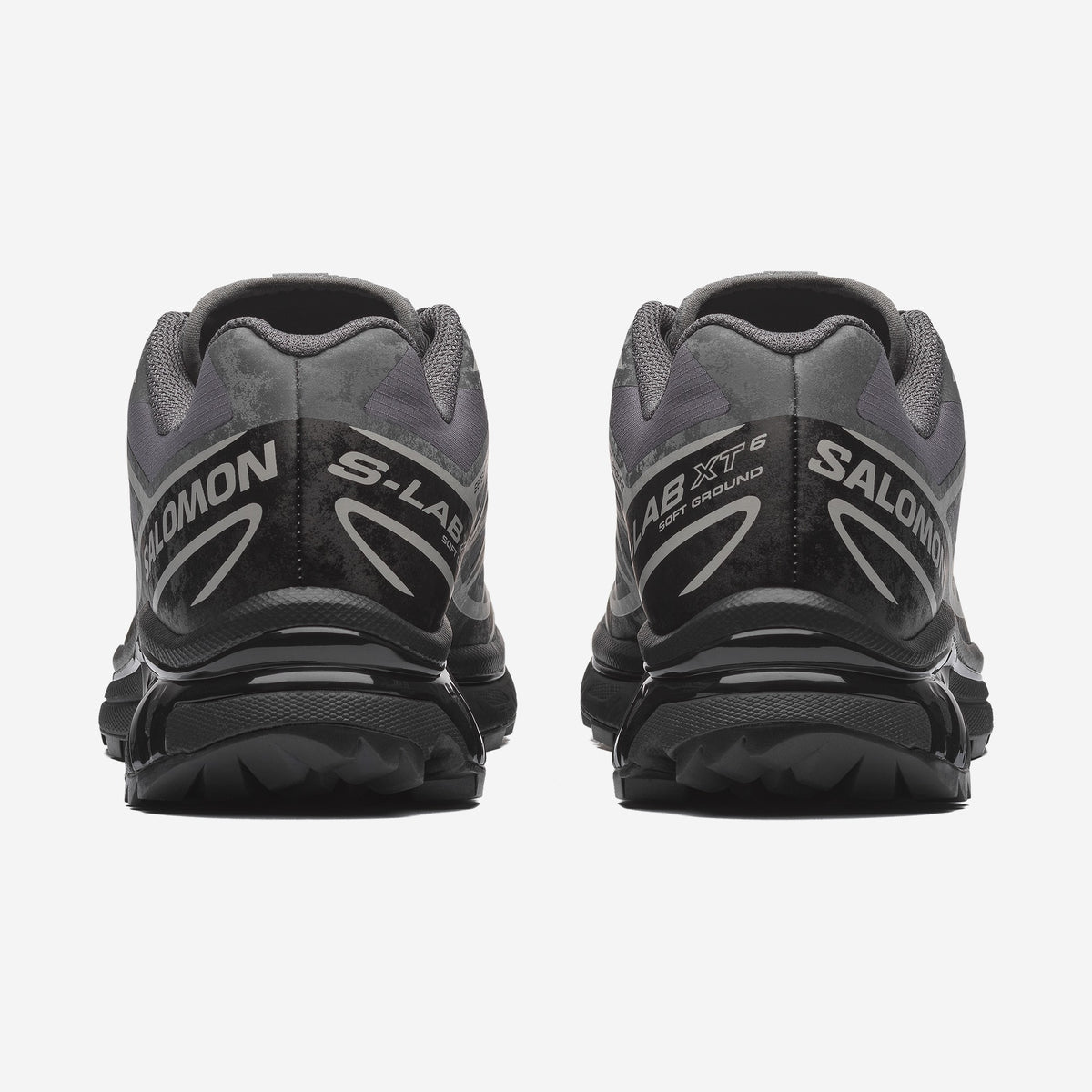 Salomon XT6 Protective Castlerock Black Paloma, vue de dos
